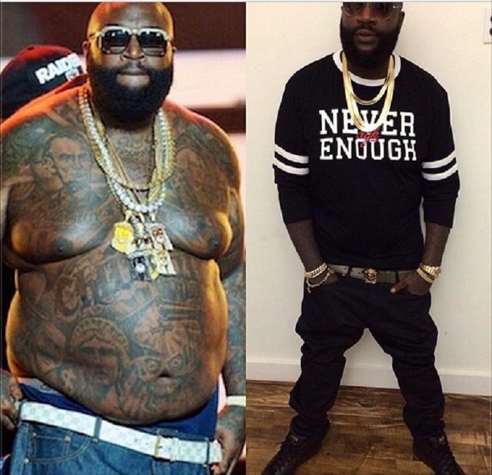Rick Ross Before and After.